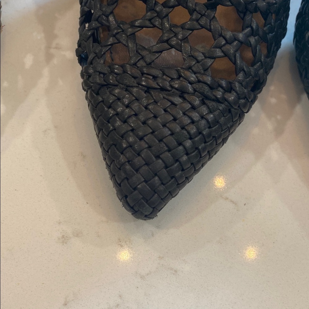 ⚡️3 for $15⚡️ bundle of Donald J. Pliner Black and Gold Heels size 5-Preloved - Picture 16 of 16